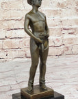 Gay Cowboy Assless Chaps Erotic Art Statue Sculpture Modern Signed Patoue 11" x 4"