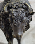 American Buffalo Bison Hot Cast Bronze Sculpture Statue Figure after Antoine Barye