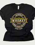 I Wonder if Whiskey Thinks About Me Too Graphic Tee - Bourbon Cowgirl