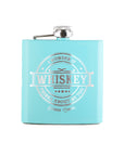 I Wonder if Whiskey Thinks About Me Too Flask Gift - Bourbon Cowgirl