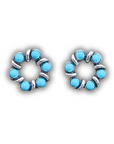 Boone Stud Fashion Earring - Turquoise