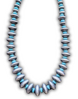 Hot Shot Navajo Style Pearl Fashion Necklace