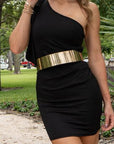 Unique Wide Gold Belt -clearance