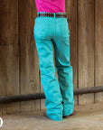 *YOUTH* SIGNATURE TROUSER- AQUA