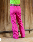 *YOUTH* SIGNATURE TROUSER - ULTRA PINK