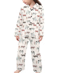 Cattle Drive Girl's Western Pajama Set