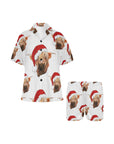 Highland Christmas Cow Women's Western Pajama Set