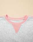 Colorblock Top and Shorts Set