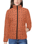 Rust Cattle Brands Women's Puffy Bomber Jacket