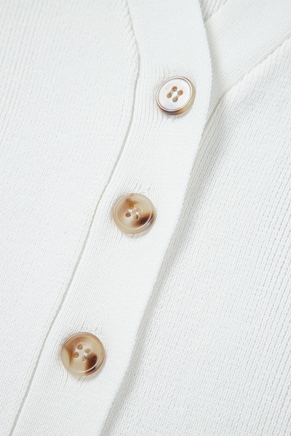 Izabella V Neck Buttoned Sweater Vest