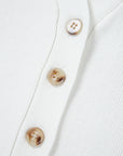 Izabella V Neck Buttoned Sweater Vest