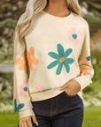Abigail Terry Flower Print Sweatshirt