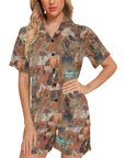 Cowboy Country Women's Western Pajama Set