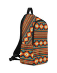 Orange Aztec Backpack