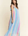 Ombré Rainbow Maxi with Tassles