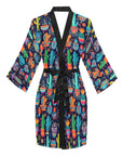 Crazy Cactus Lady Women's Lounge Kimono Robe