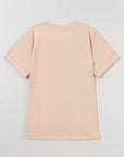 Plain Crew Neck Tee