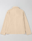 Lilith Corduroy Buttoned Long Sleeve Jacket