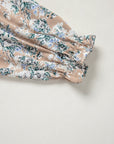 Floral Smocked Puff Sleeve Maxi Dress
