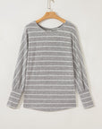 Bella Stripe Dolman Sleeve Top