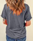 Plain Crew Neck Tee