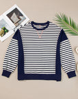 Sage Exposed Seam Loose Fit Sweatshirt