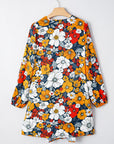 Blakely Floral Long Sleeve Mini Dress