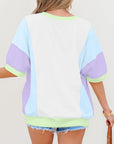 Colorblock Chest Pocket T-Shirt