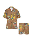 Vintage Cowgirl Collage Pajama Set