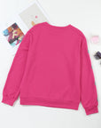 MERRY Christmas Tree Sequin Patchwork Sweatshirt