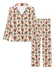Santa's Sleigh Women's Western Pajamas