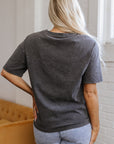 Kindness Butterflies Mineral Wash Loose Tee