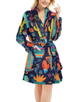Crazy Cactus Lady Western Bath Robe