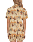 Western Grunge Women's Western Pajama Set