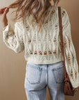 Olivia Crochet Loose Fit Sweater