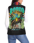 Aztec Vintage Rodeo Women's Puffy Vest