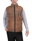 Mullet Cowboy in Desert Men's Puffy Vest