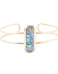 Abalone Slab Cuff Bracelet