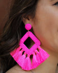 Ellie Fringe Drop Earrings