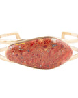 Abstract Sponge Coral Cuff Bracelet