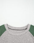 Colorblock Raglan Long Sleeve T-Shirt