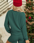 MERRY Corded Top and Shorts Set