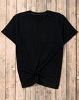 Plain Crew Neck Tee