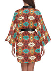 Old Aztec Women's Lounge Kimono Robe