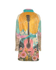 Baha Ranch Retro Pop Western Bath Robe
