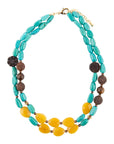 Agave Mixed Stone Statement Necklace