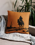 Desert Cowboy Large Basic Pillow
