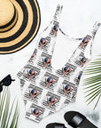 Yeehaw Come & Take It One-Piece Swimsuit
