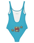 Yeehaw Vintage Cowgirl One-Piece Swimsuit