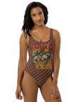 Yeehaw Rodeo Stars One-Piece Swim Suit